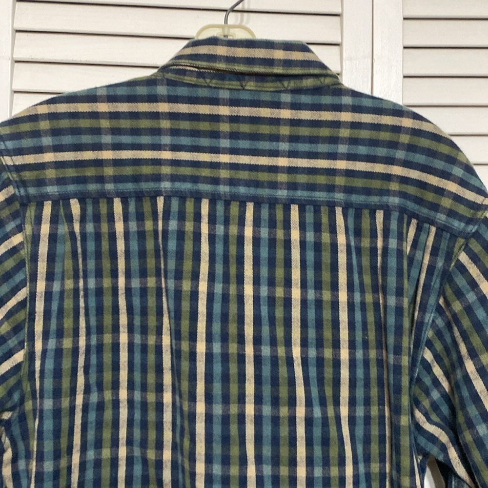 John Deere Cotton Checked Button Shirt Size Med - Picture 7 of 7